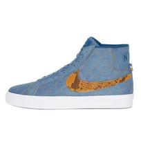 Nike Sb Blazer Mid Qs Supreme Denim Skateboard Shoes DX8421-400 41