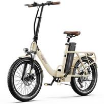 Elektrinis dviratis sulankstomas ONESPORT OT16 20  250W variklis Suaugusiųjų Ebike Didžiausias greitis 25Km/h 48V 17AH Didžiausias nuotolis 120Km No Accelerator balta
