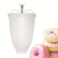 Easy-to-Use Donut Maker - Manual Doughnut Press for Baking, Perfect for Home & Restaurant Use, Milking Machine white