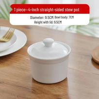 Homeglen Keraminis dvigubo katilo puodas white