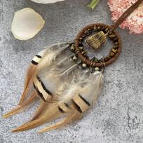 Dream Catcher Hand-woven Wind Chimes Retro Crystal Stone Car Pendant Creative Living Room Bedroom Hanging Ornaments Home Decor kava