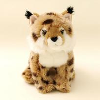 Kawai Lūšies Pliušiniai Žaislai Dovanos kačių entuziastams Gyvi Pliušiniai Žaislai Imitacinė Lėlė Žaislas Gimtadienio Kalėdinės Dovanos Vaikui 23cm beige