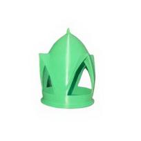 Rainproof Bird Feeder Outdoor Hanging Bird Feeder Garden Wild Bird Feeder for Backyard Balcony Patio Porch Deck Birdwatching žalia