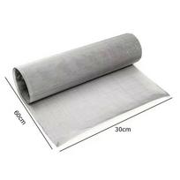 30X60cm 100 Mesh Stainless Steel Woven Cloth Screen Wire Filter Sheet Wood Burning Stove Vent Drain Cover Multifunction China Mainland