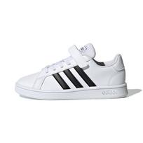 Adidas Neo GRAND COURT C Hook and loop Cushioning, Wear Resistant Low top Skateboard Shoes White Black EF0109 33