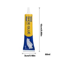 60 ml Stiprūs Batų Klijai Greitai džiūstantis Universalus Hermetikas Vandeniui Atsparūs Batų Klijai Batų Meistras Profesionalus Remonto Įrankis 1/2/3 vnt. yellow