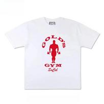 2026 Newconnor Gym Peak Showdown Print T-shirt Men's and Women's Short-sleeved T-shirt Men's Top S juoda