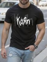 Vintage Korn Rock Band Logo Tshirt for Men Women Black Co... XXXXL