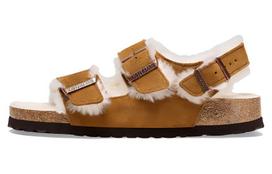 Birkenstock Milano Buckled Suede Sandals Women's 1025515 35