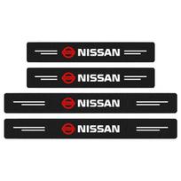 CDZIEW1 4pcs Car Door Sill Guard Sticker Film Anti-stepping Stickers for Nissans Qashqai X J10 J11 Trail Tiida Juke Car Auto Accessories