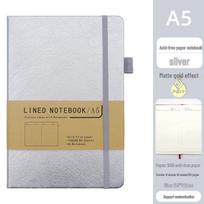 A5 Tyvek Notebook with 100g Acid-Free Paper - In Stock Business Diary A5 sidabras