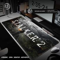 Stalker  Large Gaming Mouse Pad Computer Laptop Mousepad Silicone Keyboard Pad Desk Mat PC Gamer Mouse Mat XXL Office Mausepad 800x400x2mm