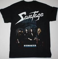 Vtg Savatage Band Heavy Cotton Black Full Size Unisex T Shirt Unisex T-Shirt S