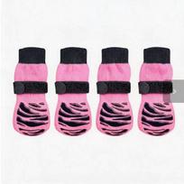 Anti-slip Dog Socks with Silicone Grips Indoor Pet Paws Protector Cotton Breathable Socks for Hardwood Floors Traction Control (as the picture,Xs)