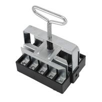 Soil Block Maker 20 Cells Manual Eco Friendly Space Saving with Comfortable Grip Soil Blocker for Garden gray