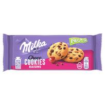 Milka Pieguski Choco Cookies Raisins Cookies with milk chocolate pieces and raisins 135 g