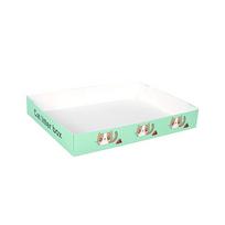 Foldable Disposable Cat Litter Box Pet Sand Box Container Kitten Travel Toilet Anti-Splash Waterproof Large Space Cat Bedpan as the picture white