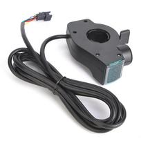 E Bike Thumb Throttle LCD Digital Battery Voltage Display Switch gray