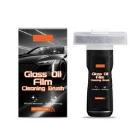 Car Glass Oil Film Cleaner Glass Car Window Stain Remover Deep Cleaning Without Damaging Glass Quickly Cleans Removes Oil Film