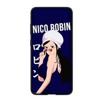 for iPhone 17 16 15 Xiaomi Poco F7 F8 X7 X6 C85 C75 C71 M8 Redmi Note 14 13 12 11 Pro Max 14C 13C 15C A4 Phone Case Lovely Nico Robin One Piece Luffy for Samsung Galaxy A13 4G švelni smėlinė