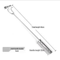 Dede Lai Long Handle Stainless Steel Meat Hook