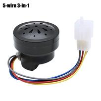 Bike Accessories Reversing Voice Horn Anti-theft Reversing Voice E-bike  Buzzer Horn Tricycle Horn 3in1