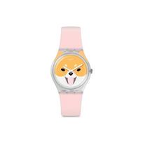 SWATCH Unisex 34mm Watch GE279 GE279 Pink white