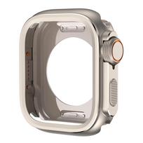 Case for Apple Watch Ultra 2 1 series 10 9 8 7 6 5 4 SE metal cover hard bumper for iWatch full protector black 46mm 44mm 45mm Series 10 46mm