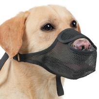 Durable Breathable Mesh Dog Muzzle Adjustable Strap Anti-Bite Dog Mouth Cover Long Mouth Lick Control Pet Mouth Mask Small Dogs