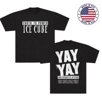 Ice Cube Yay Yay Tour T-Shirt Unisex Heavy Cotton All Sizes Reprint M
