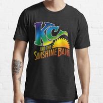 Funk Music T Shirt KC and the Sunshine Band Get Down Live Amazing Grace S įvairiaspalvis