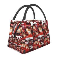 Eddsworld Insulated Lunch Bag for Women Picnic Storage Food Boxes Portable Container Cooler Thermal Lunch Box Tote One Size