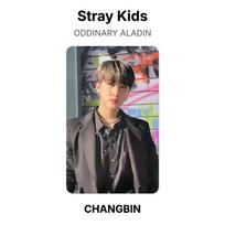 Stray Kids ODDINARY ALADIN Official Photocard I.N gray