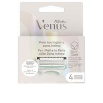 Keičiamos skustuvo galvutės Gillette Venus Intima, 4 vnt