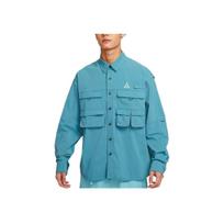 Nike Dri-FIT ADV ACG Orb Weaver Greitai džiūstanti Universali Paprasta ilgomis rankovėmis marškinė vyriška marškinė Dūminė pilka Žaibo mėlyna Kalnų balta HJ2466-006 L