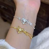 999 Sterling Silver Jade Fox Mask Tassel Bracelet - Ethnic Style Gift for Girlfriend's Benming Year Ancient Silver Color