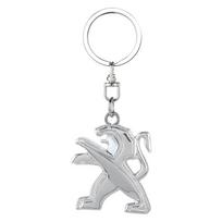 1 vnt. Metalinis automobilio emblemos raktų pakabukas Cinko lydinio raktų pakabukai Automobilio priedai Peugeot 206 208 306 307 308 407 408 508 2008 3008 407 508 2008 5008 307 308 208 sidabras