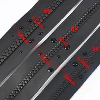 Meetee 3/5/10M 3# 5# 8# Waterproof Resin Zipper Outdoor Tent Zips Clothes Jacket Decor Zippers Repair DIY Sewing Accessories No3&3Meters juoda