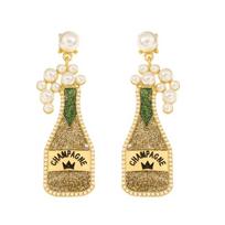 Champagne Earrings for Women Beautiful Karneval Gift Special Gatherings