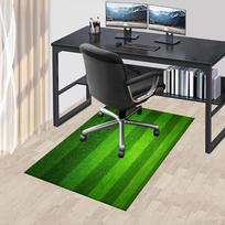 grass field Crystal Velvet Office chair mat Area Rug - Non-Slip, Floor Mat, Office Desk Chair Rugs,Christmas Gift-1106184 60cm by 90cm