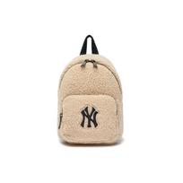 MLB Avikailio serijos logotipas NY Yankees Kuprinė Mini Moteriška kuprinė Smėlio spalvos 3ABKS0216-50SAS Beige