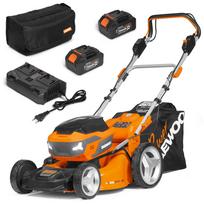 Akumuliatorinė vejapjovė savaeigė Daewoo DLM 5042Li-S SET, 47 cm