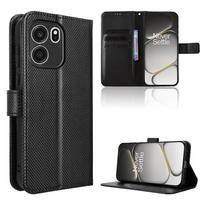 Flip Cover For OnePlus Turbo 6V Leather Case [Flip Vintage Leather] Shockproof Durable Retro Phone Case for OnePlus Turbo 6V juoda