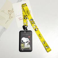 Anime Characters Card Holder Lanyards Keys Neck Strap Card Badge Keychain ID Credit Bus Card Cover Hang Rope Lariat Lanyard