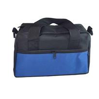 Heavy Duty Canvas Wide Mouths Tool Bag For Easy Access To Wrenches Hammers Nails And Automotive Repair Tool With Waterproof Fabric mėlyna