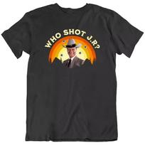 Who Shot J.R ? 1978 Retro TV Series Funny T Shirt Tee Gift New S