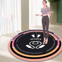Silent Jump Rope Mat with Shock Absorption