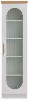 Vitrina Kalune Design Vita 249HRV1105, balta sp., 38 cm x 47 cm x 171 cm