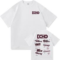 Jin Echo T Shirt Fashion Unisex/Womne New Album Runseokjin EP Tour T-Shirt Unisex High Quality Vintage Cool Cotton Tees Shirts S