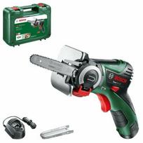 Prekė su pažeista pakuote. Akumuliatorinis šakų genėtuvas Bosch EasyCut, 15 cm